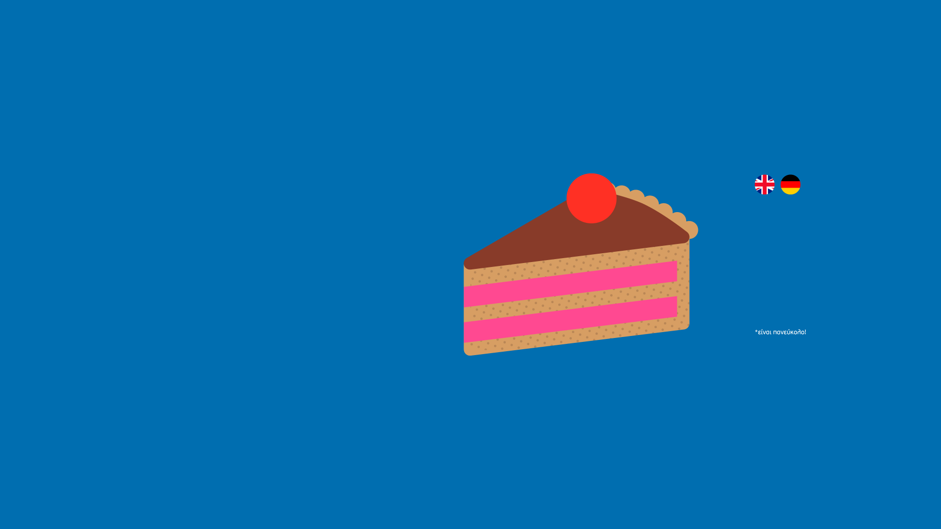 It's a piece of cake